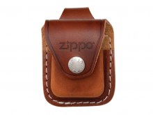 Чехол для Zippo LPLB коричневый (с петлёй)
