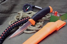 Нож Morakniv Companion F Orange (Нержав-щая сталь, оранжевый)
